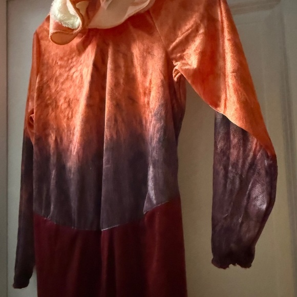 Disney Pixar Turning Red Orange Mei Panda Costume Hoodie Unisex Kid Sz 10/12 - Picture 4 of 12